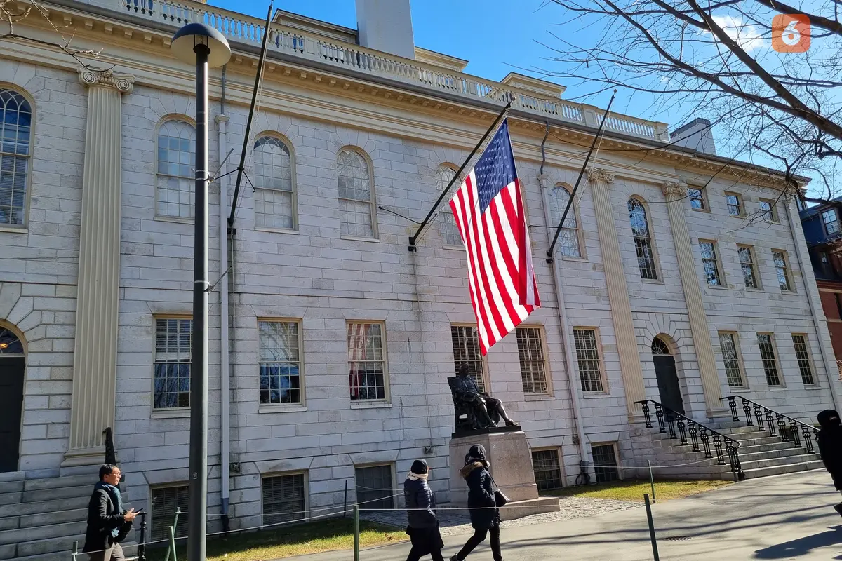 Harvard University (Universitas Harvard) di Massachusetts, AS. (Liputan6.com/Tanti Yulianingsih)