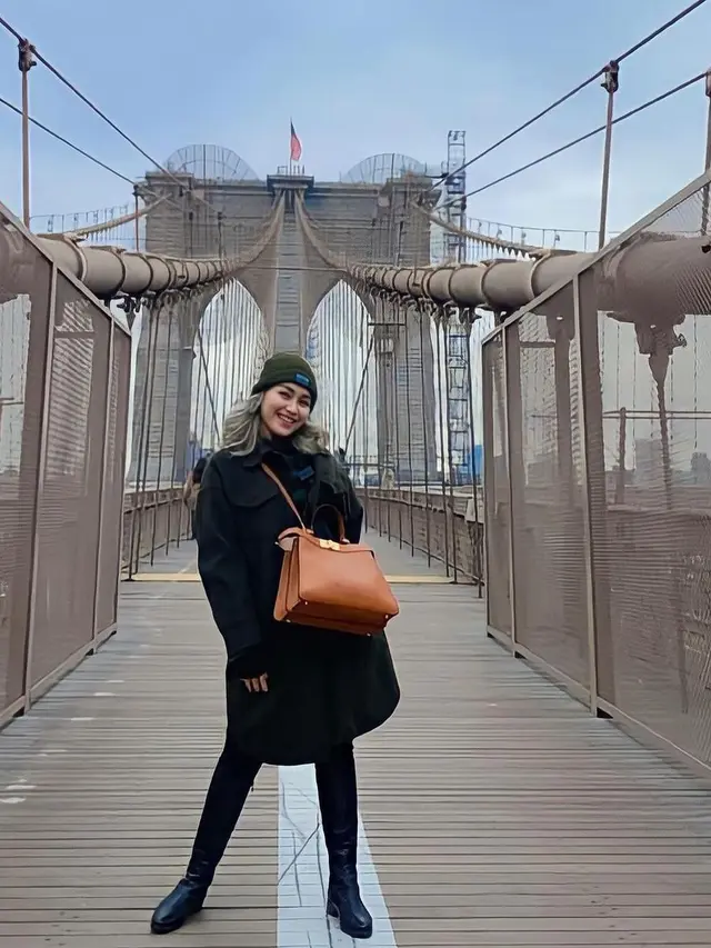 7 Momen Liburan Ayu Ting Ting Ke Amerika, Tampil Gaya di New York