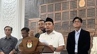 Ketua Komisi Pemilihan Umum (KPU) Mochamad Afifuddin menyampaikan permintaan maaf atas kegaduhan yang muncul setelah terbitnya Keputusan KPU Nomor 731/2025. (Liputan6.com/Winda Nelfira)