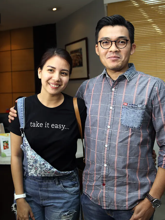 Tya Ariestya dan Irfan Ratinggan