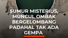 Sebuah sumur pertanian sedalam sekitar 5,5 meter di Desa Virparda, Gujarat, India, mendadak menjadi tontonan warga setelah air di dalamnya mulai berputar dan bergelombang sejak 2 Agustus. Fenomena ini terjadi meski tidak ada gempa yang tercatat di wilayah tersebut. Videonya pun viral di media so...