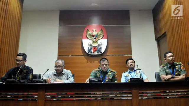 Panglima TNI Umumkan Tersangka Korupsi Heli AW 101