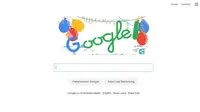 Perayaan ulang tahun Google ke-18 di Google Doodle (Screenshoot)