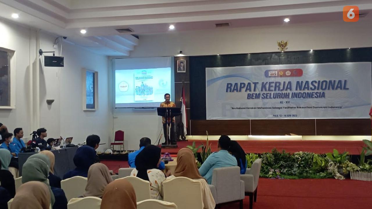 Rakernas BEM SI ke-16 di Kota Palu