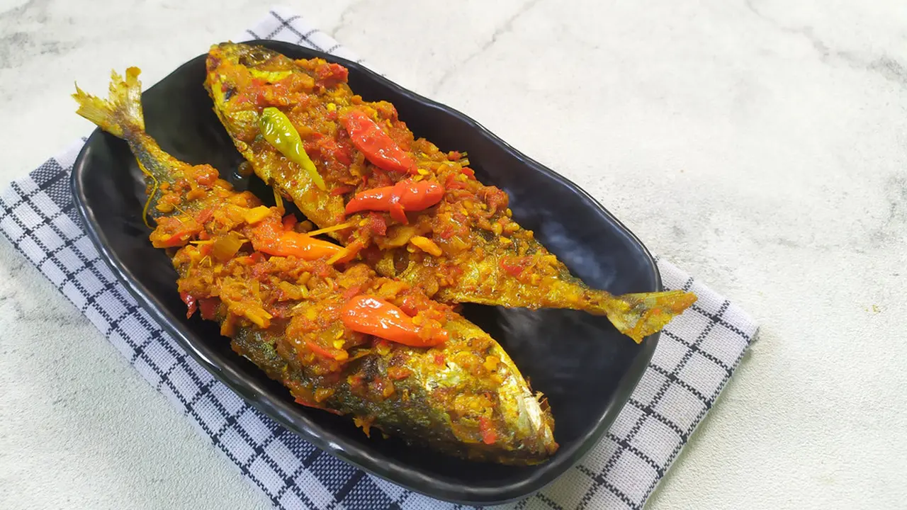 Ikan acar kuning medan