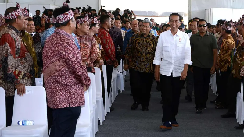 Presiden Jokowi Resmikan Tol Soroja