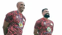 Vitor Tinoco dan Francisco Torres pulang kembali ke Barito Putera sebagai pelatih dan asisten di putaran kedua BRI Liga 1 2024/2025. (Bola.com/Gatot Sumitro)
