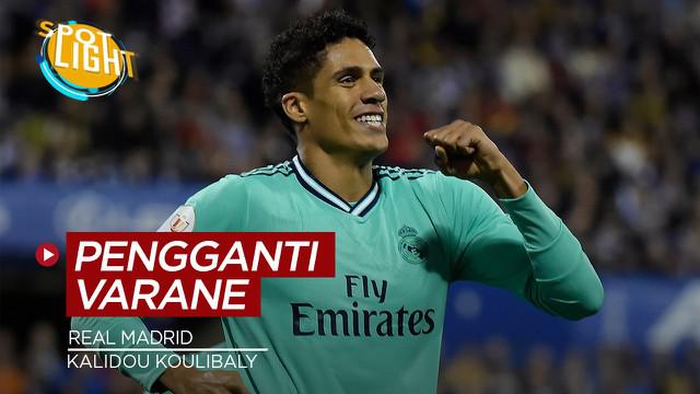 Berita video spotight tentang empat bek yang bisa menjadi pengganti Raphael Varane di Real Madrid.