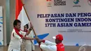 Acara pelepasan dihadiri sebagian atlet, pelatih, dan ofisial, Menpora berharap para atlet bisa memberikan hasil yang terbaik, Jakarta, Kamis (11/9/2014) (Liputan6.com/Miftahul Hayat)