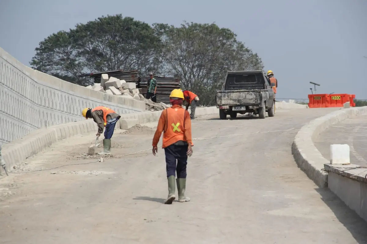 Ilustrasi pembangunan underpass