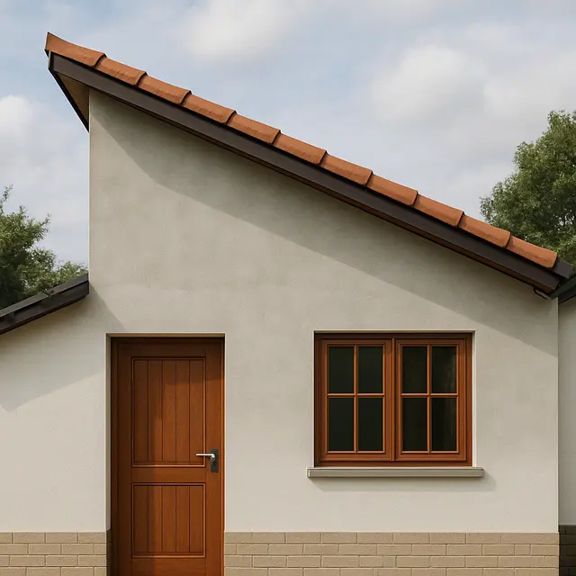 Atap Sandar (Skillion) (Foto: Rizka Nur Laily via ChatGPT)