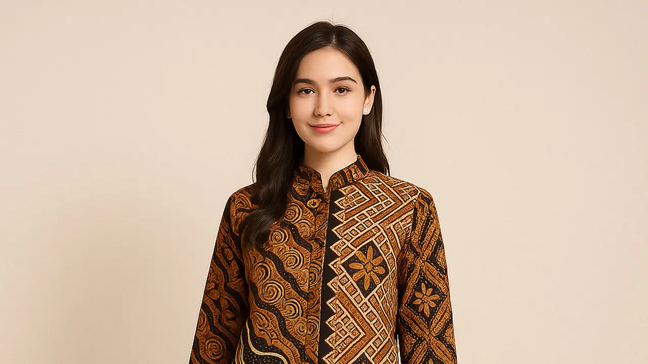Model Tunik Batik Panjang Kekinian yang Lagi Tren