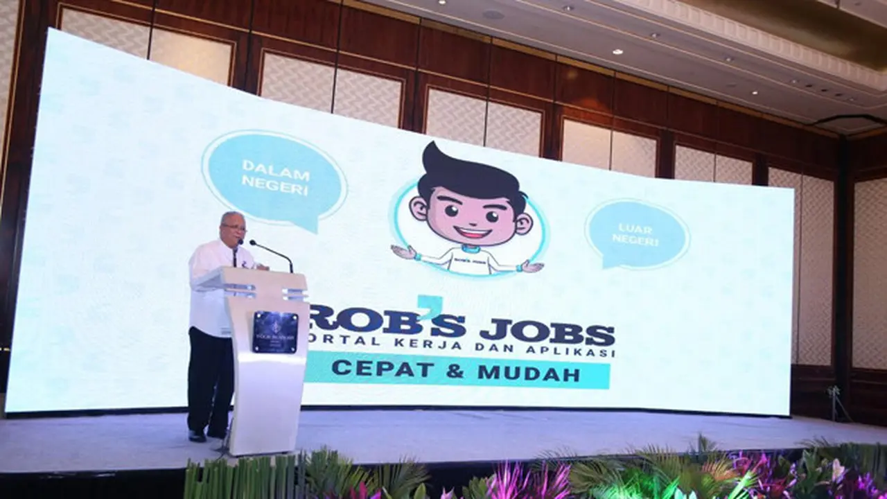 Peluncuran aplikasi Robs Jobs