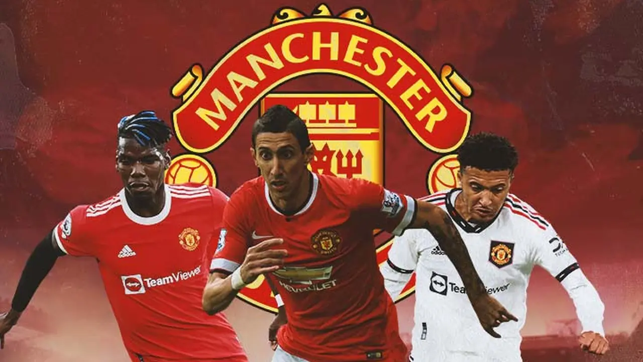 Manchester United - Paul Pogba, Angel Di Maria, Jadon Sancho