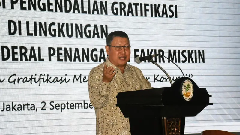 Dorong Program PFM Bebas Korupsi, Kemensos Gelar Sosialisasi Pengendalian Gratifikasi