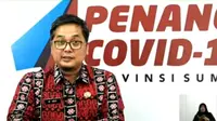 Untuk jumlah ODP di Sumut mengalami peningkatan 35,8 persen.