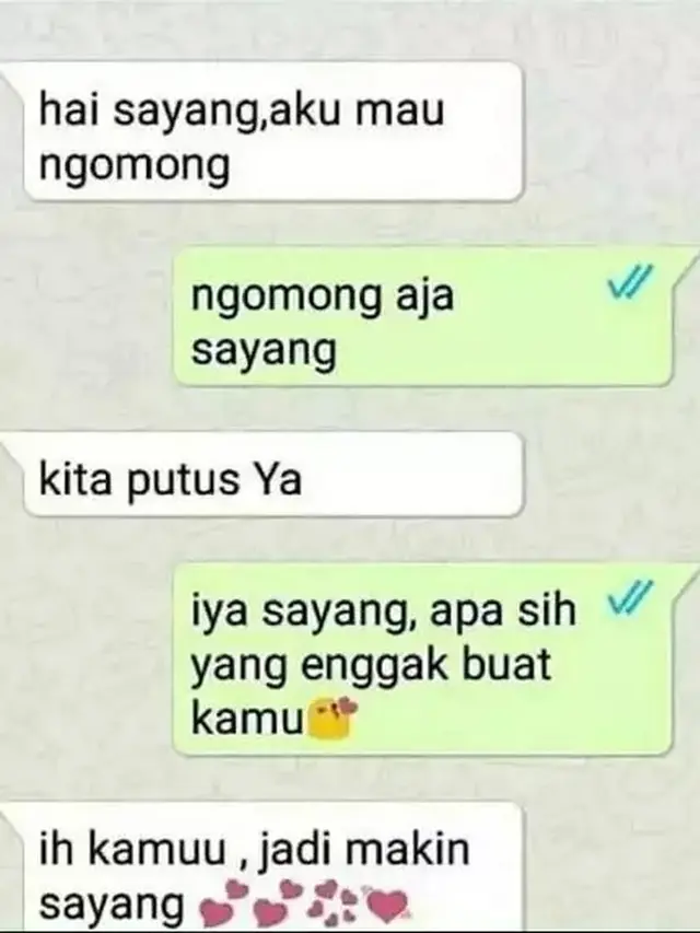 8 Chat Netizen saat Putus dari Pacar Ini Justru Kocak, Alasannya Bikin Geleng Kepala