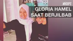 Gadis bertinggi badan 168 cm ini tampak cantik saat membagikan momen berhijab saat bersama teman-temannya.