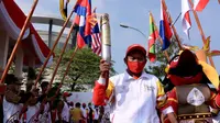 Ilustrasi torch relay ASEAN Para Games (APG) 2022. (Istimewa)