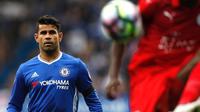 Striker Chelsea asal Spanyol, Diego Costa. (AFP/Adrian Dennis)
