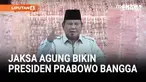 Kejaksaan Agung memamerkan capaian kinerja yang dilakukan satgas penertiban kawasan hutan (PKH) kepada Presiden Prabowo Subianto pada Rabu (24/12).