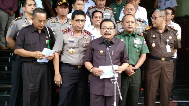 Gubernur Jatim bersama Forkopimda Jatim