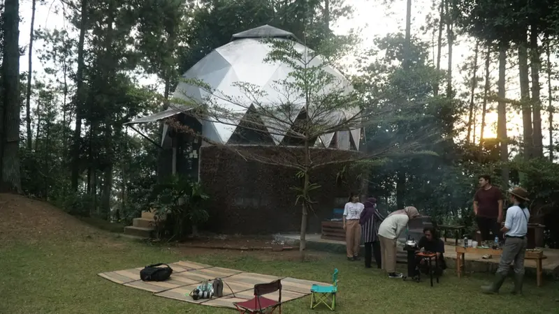 Pagerwangi Dome, Destinasi Piknik Tipis-Tipis di Utara Bandung - Regional  Liputan6.com