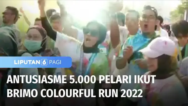 Ribuan pelari berpartisipasi dalam ajang BRImo Colourful Run 2022. Pada kesempatan ini, Bank Rakyat Indonesia, mengajak masyarakat untuk selalu menerapkan gaya hidup sehat.