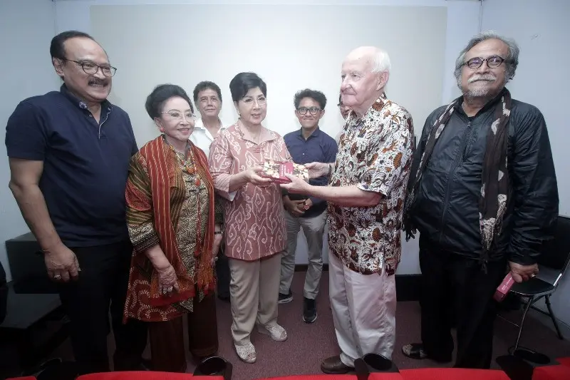 Acara peluncuran buku David Hanan. foto: DSP