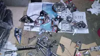 Cara Mudah Jaga Kilau Krom Pada Motor