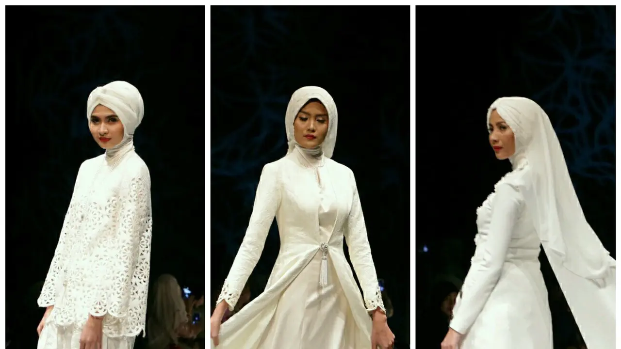 [Bintang] Elegan dengan balutan putih modest wear