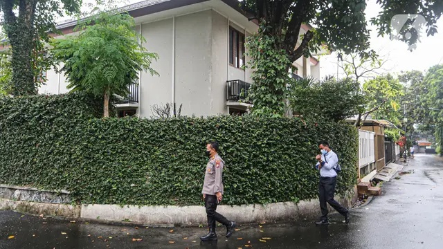 Suasana Rumah Dinas Kadiv Propam Polri Ferdy Sambo