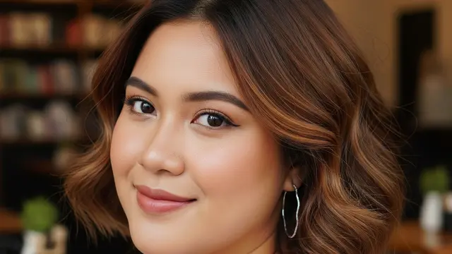 Model Rambut Pendek Wavy ala Korea Tren 2026