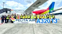 Pelita Air Sambut Armada Baru Airbus A320, Siap Tingkatkan Konektivitas Nusantara