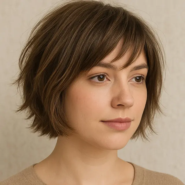 Model Rambut Bob Layer Supaya Enggak Kelihatan Flat untuk Rambut Tipis