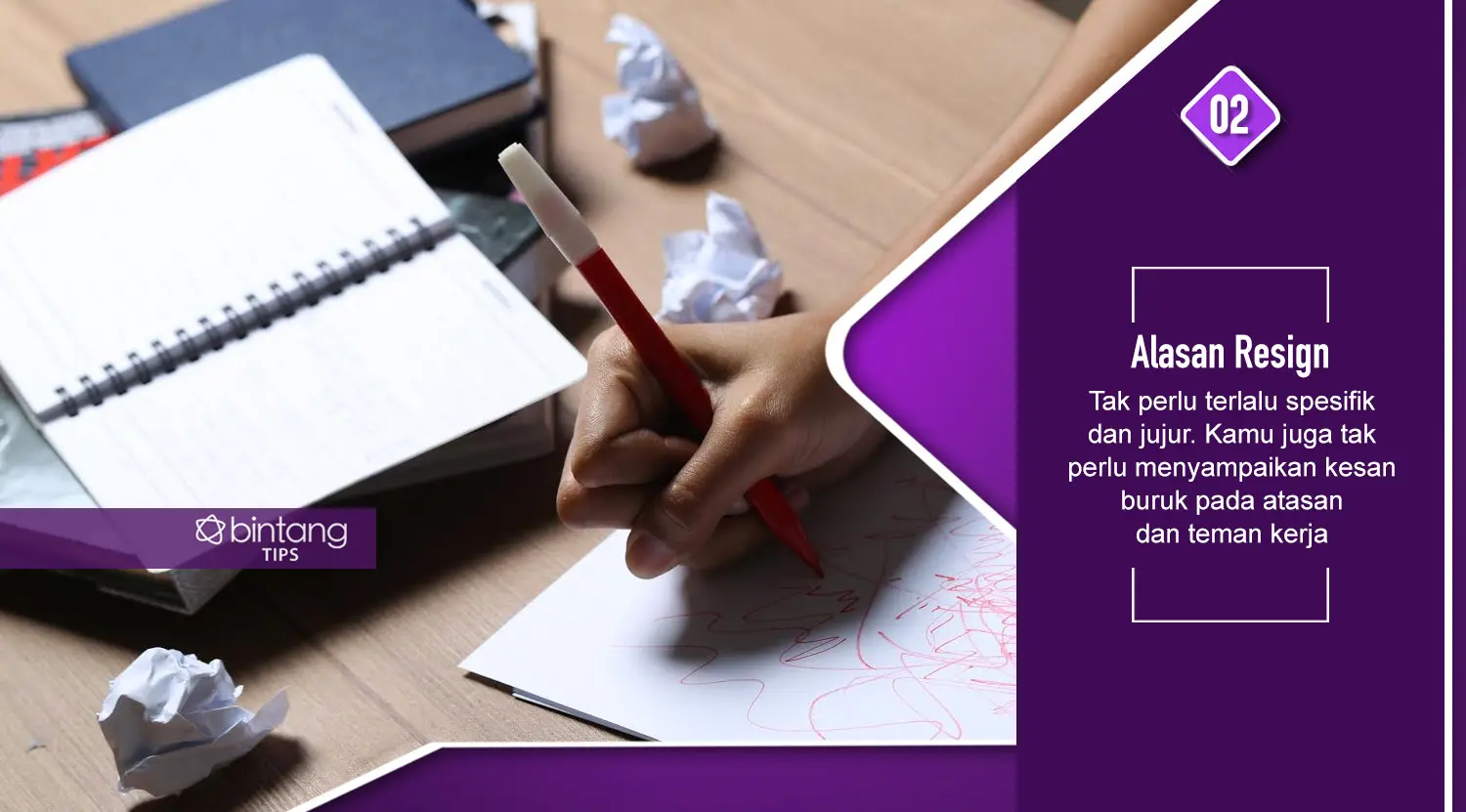 Ini yang harus ada dalam surat resign. (Foto: Adrian Putra, Digital Imaging: M. Iqbal Nurfajri/Bintang.com)