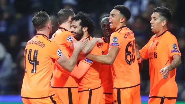 Liverpool Menang Telak atas Porto