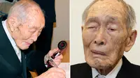 Pria tertua di dunia versi Guinness World Records, Sakari Momoi meninggal di usia 112 tahun.