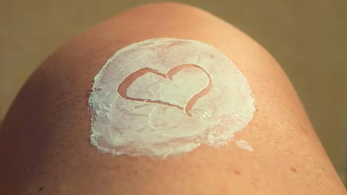 Ilustrasi tabir surya