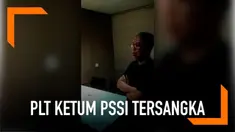 Pelaksana tugas Ketua Umum Persatuan Sepak Bola Seluruh Indonesia (PSSI) Joko Driyono ditetapkan jadi tersangka atas kasus dugaan pengaturan skor.