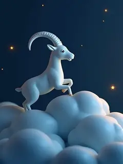 logo ramalan zodiak capricorn (sumber: AI generated)