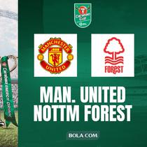 Carabao Cup - Manchester United Vs Nottingham Forest (Bola.com/Adreanus Titus)