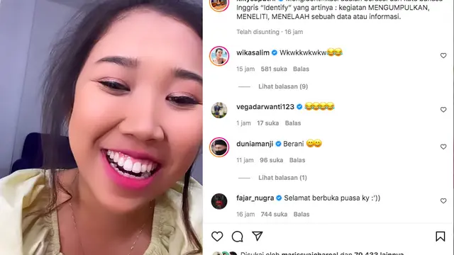 Kiky Saputri Bela Marshel Widianto yang Diduga Beli Konten Dea OnlyFans