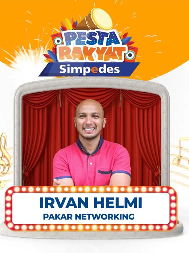 Irvan Helmi yang merupakan Pakar Networking.