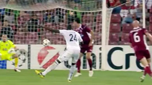 CFR Cluj vs Basel, 1-0