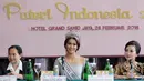 Yayasan Puteri Indonesia menggelar Konferensi pers Puteri Indonesia 2018 di Hotel Grand Sahid, Jakarta, Rabu (28/2/2018). (Deki Prayoga/Bintang.com)