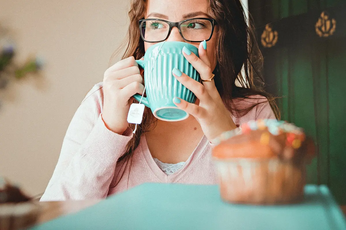 minum teh