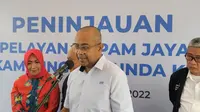Direktur Utama (Dirut) PAM Jaya Arief Nasrudin. (Liputan6.com/Winda Nelfira)