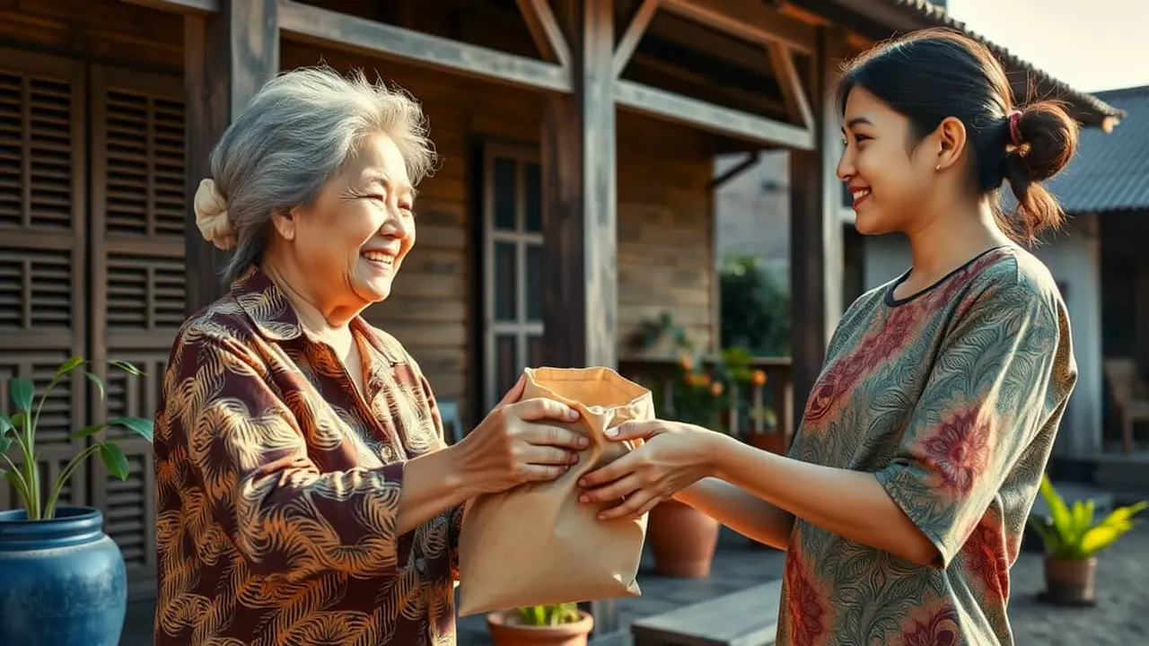 arti mimpi diberi beras oleh tetangga