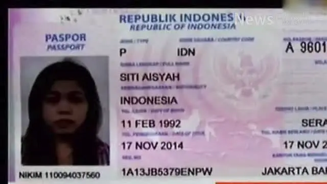NEWS FLASH: Paspor WNI Terduga Pembunuh Kim Jong-nam Dipastikan Asli